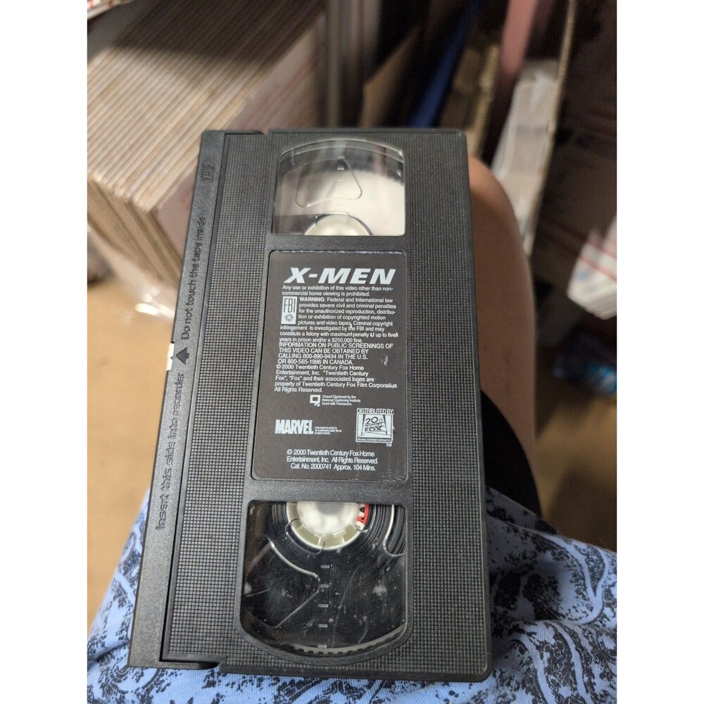 X-Men VHS Tape Marvel 2000 - 25% Off 5+ Items